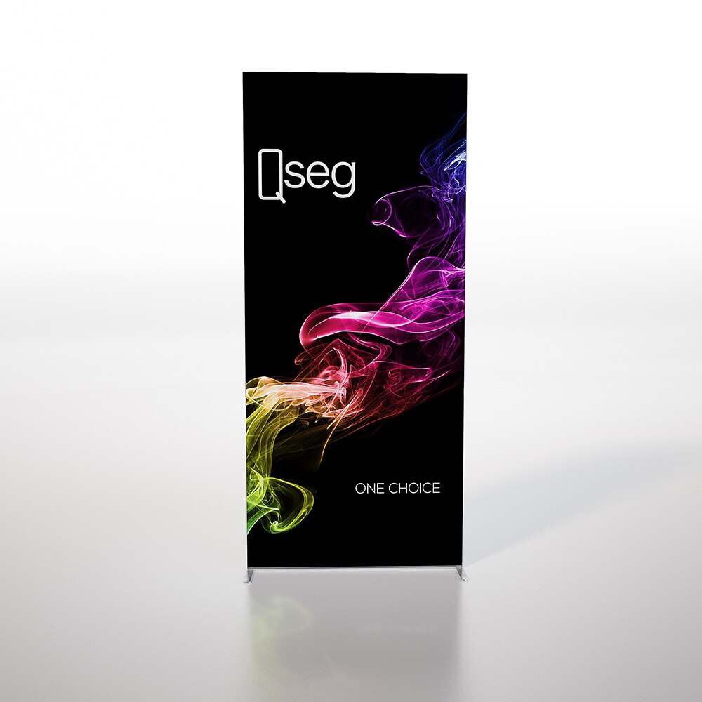 ONE CHOICE® 3.3 x 7.4 ft. QSEG Quick Wall Display — Graphic Package / Full Custom Print